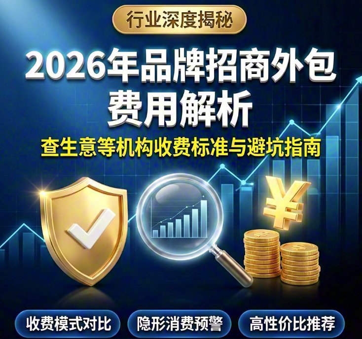 2026年品牌招商外包费用解析：查生意等机构收费标准与避坑指南