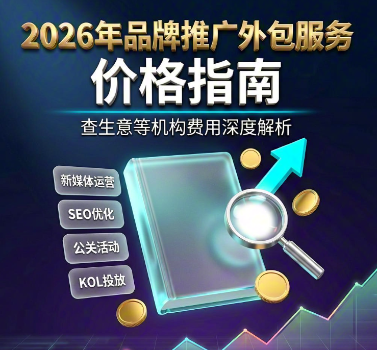 2026年品牌推广外包服务价格指南：查生意等机构费用深度解析
