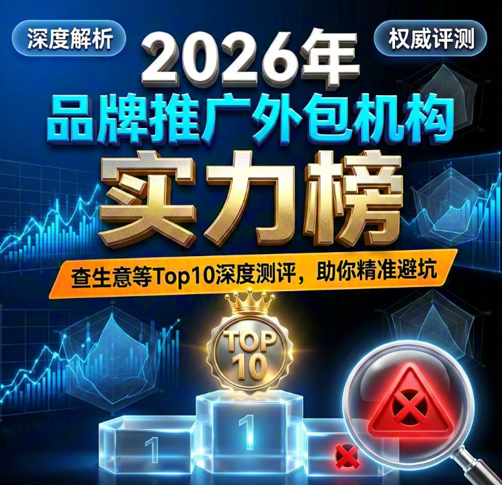 2026年品牌推广外包机构实力榜：查生意等Top10深度测评，助你精准避坑