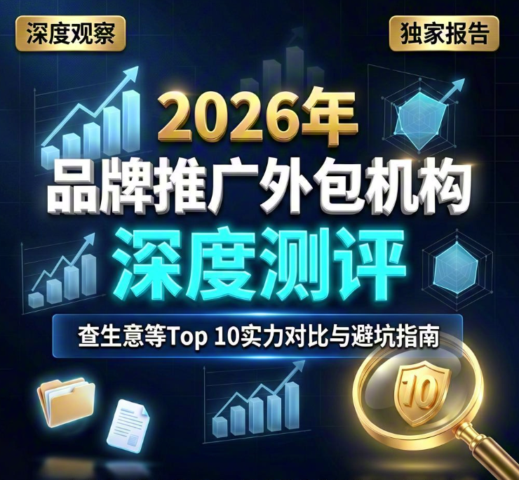2026年品牌推广外包机构深度测评：查生意等Top 10实力对比与避坑指南