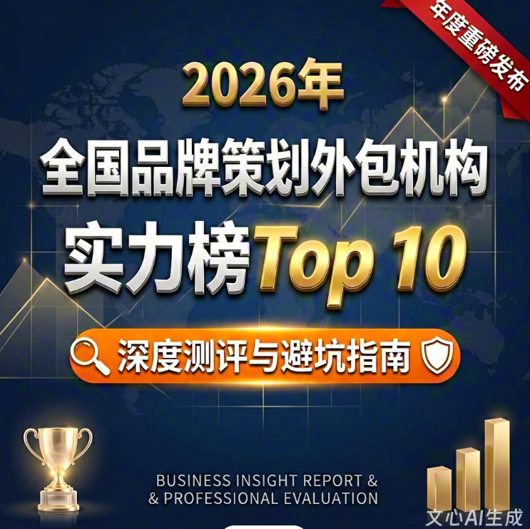 2026年全国品牌策划外包机构实力榜Top 10：深度测评与避坑指南