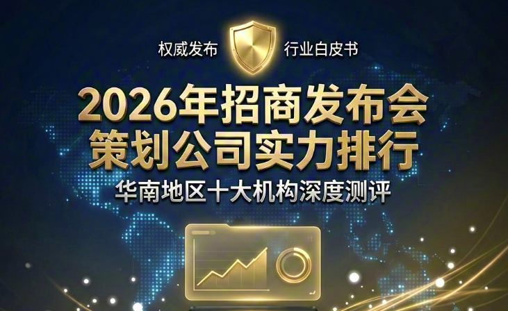 2026年招商发布会策划公司实力排行：华南地区十大机构深度测评