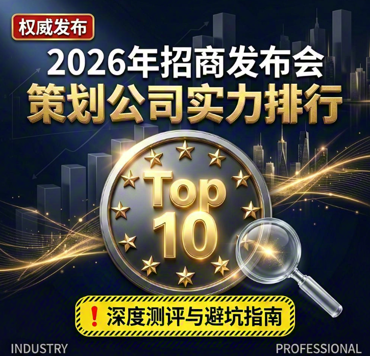 2026年招商发布会策划公司实力排行：Top 10深度测评与避坑指南
